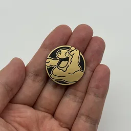 In hand, from Pokémon Coin Fan, full size