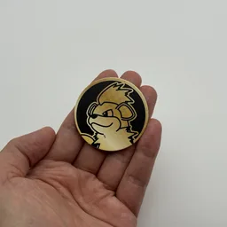 In hand, from Pokémon Coin Fan, full size