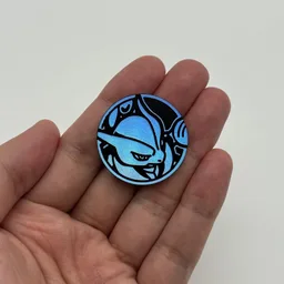 In hand, from Pokémon Coin Fan, full size