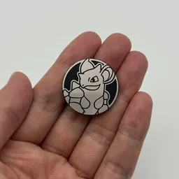 In hand, from Pokémon Coin Fan, full size