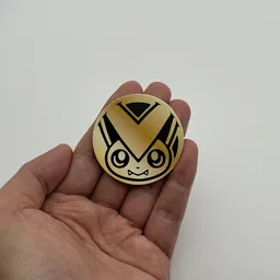In hand, from Pokémon Coin Fan, full size