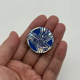 In hand, from Pokémon Coin Fan, full size