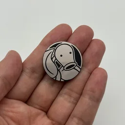 In hand, from Pokémon Coin Fan, full size