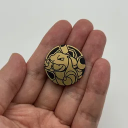 In hand, from Pokémon Coin Fan, full size