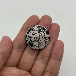 In hand, from Pokémon Coin Fan, full size