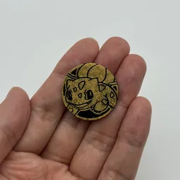 In hand, from Pokémon Coin Fan, full size