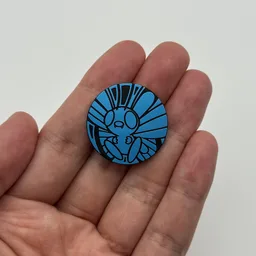 In hand, from Pokémon Coin Fan, full size