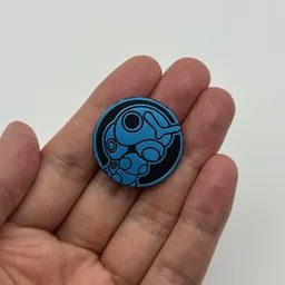 In hand, from Pokémon Coin Fan, full size
