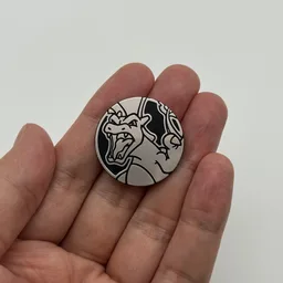 In hand, from Pokémon Coin Fan, full size