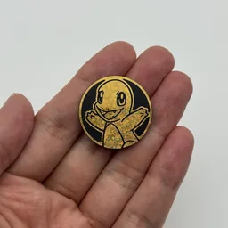 In hand, from Pokémon Coin Fan, full size