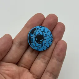 In hand, from Pokémon Coin Fan, full size