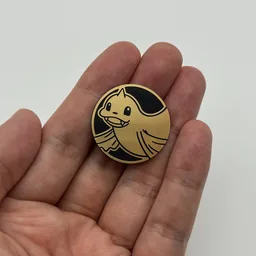In hand, from Pokémon Coin Fan, full size