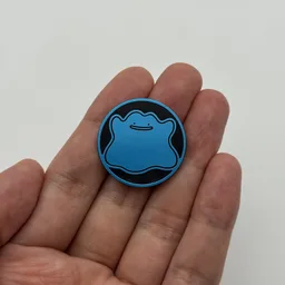 In hand, from Pokémon Coin Fan, full size