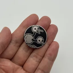 In hand, from Pokémon Coin Fan, full size