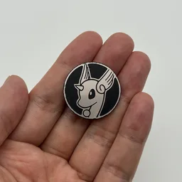 In hand, from Pokémon Coin Fan, full size