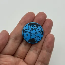 In hand, from Pokémon Coin Fan, full size
