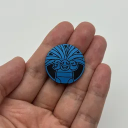 In hand, from Pokémon Coin Fan, full size