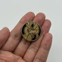 In hand, from Pokémon Coin Fan, full size