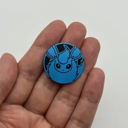 In hand, from Pokémon Coin Fan, full size