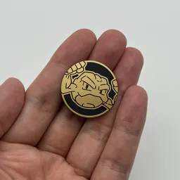 In hand, from Pokémon Coin Fan, full size
