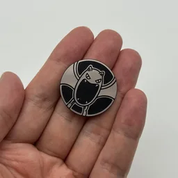 In hand, from Pokémon Coin Fan, full size