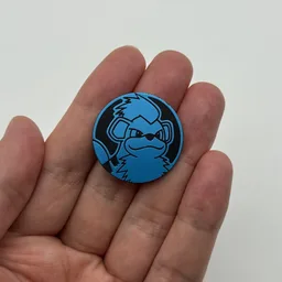In hand, from Pokémon Coin Fan, full size