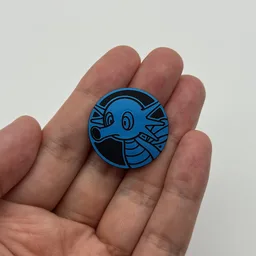 In hand, from Pokémon Coin Fan, full size