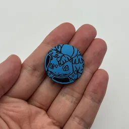 In hand, from Pokémon Coin Fan, full size