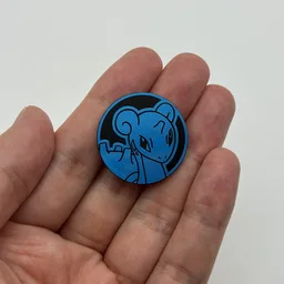 In hand, from Pokémon Coin Fan, full size