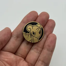 In hand, from Pokémon Coin Fan, full size