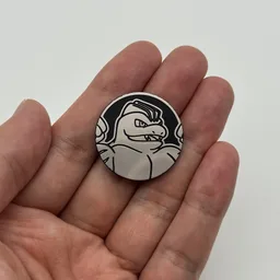 In hand, from Pokémon Coin Fan, full size