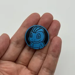 In hand, from Pokémon Coin Fan, full size