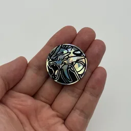In hand, from Pokémon Coin Fan, full size