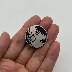 In hand, from Pokémon Coin Fan, full size