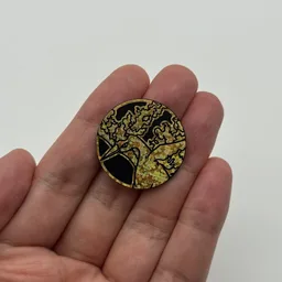 In hand, from Pokémon Coin Fan, full size