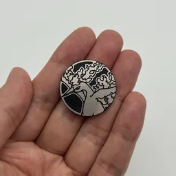 In hand, from Pokémon Coin Fan, full size