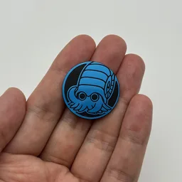 In hand, from Pokémon Coin Fan, full size