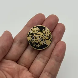 In hand, from Pokémon Coin Fan, full size
