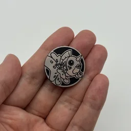 In hand, from Pokémon Coin Fan, full size