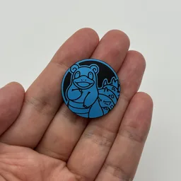 In hand, from Pokémon Coin Fan, full size