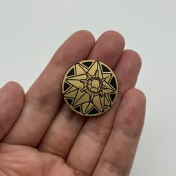 In hand, from Pokémon Coin Fan, full size