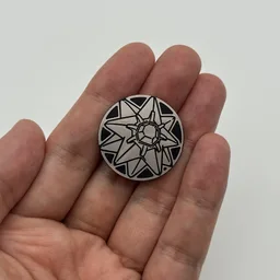 In hand, from Pokémon Coin Fan, full size