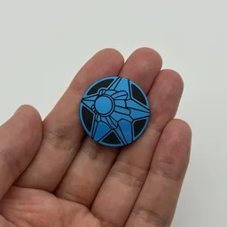 In hand, from Pokémon Coin Fan, full size