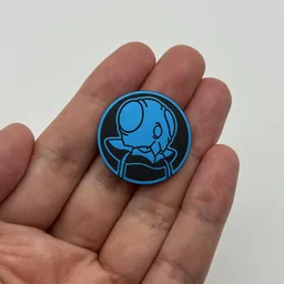In hand, from Pokémon Coin Fan, full size