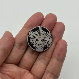 In hand, from Pokémon Coin Fan, full size