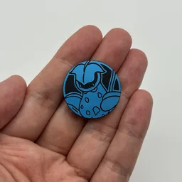 In hand, from Pokémon Coin Fan, full size