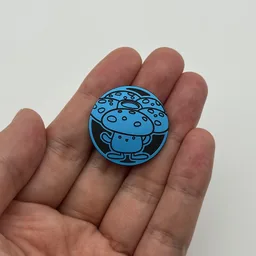 In hand, from Pokémon Coin Fan, full size