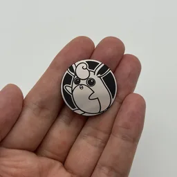 In hand, from Pokémon Coin Fan, full size