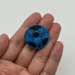 In hand, from Pokémon Coin Fan, full size