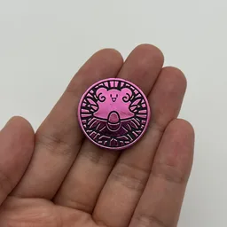 In hand, from Pokémon Coin Fan, full size